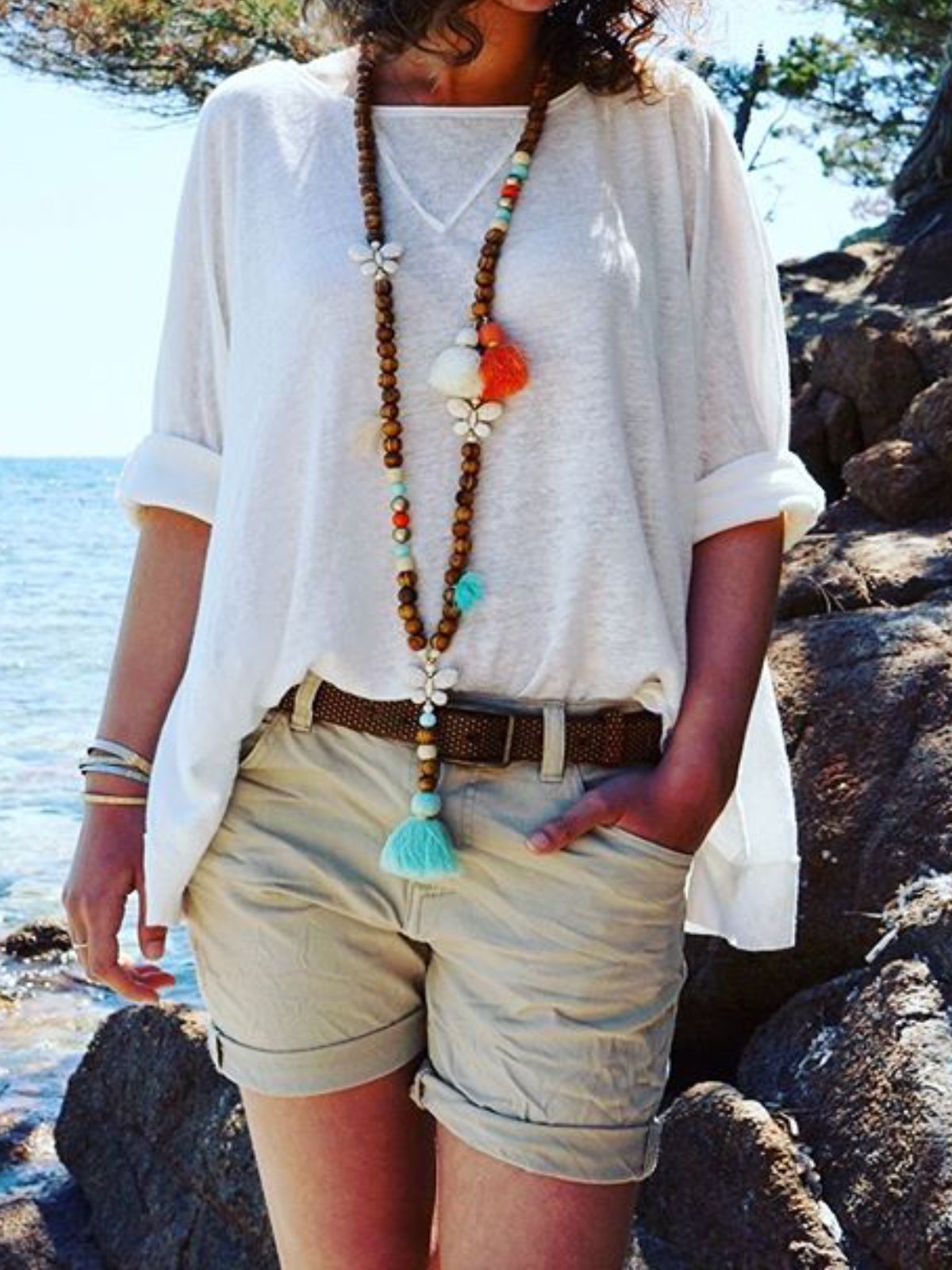 Women Casual Tops Tunic Blouse Shirt