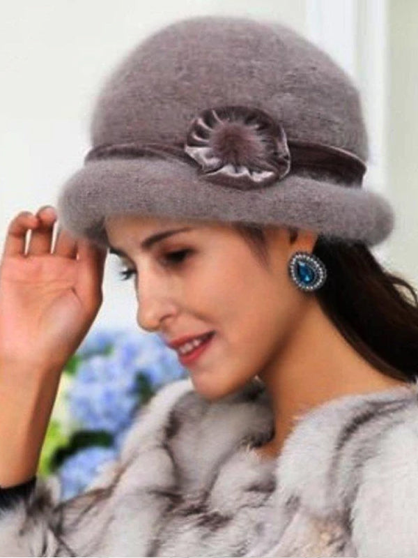 Vintage Angora-Blend  Winter Warm Hats