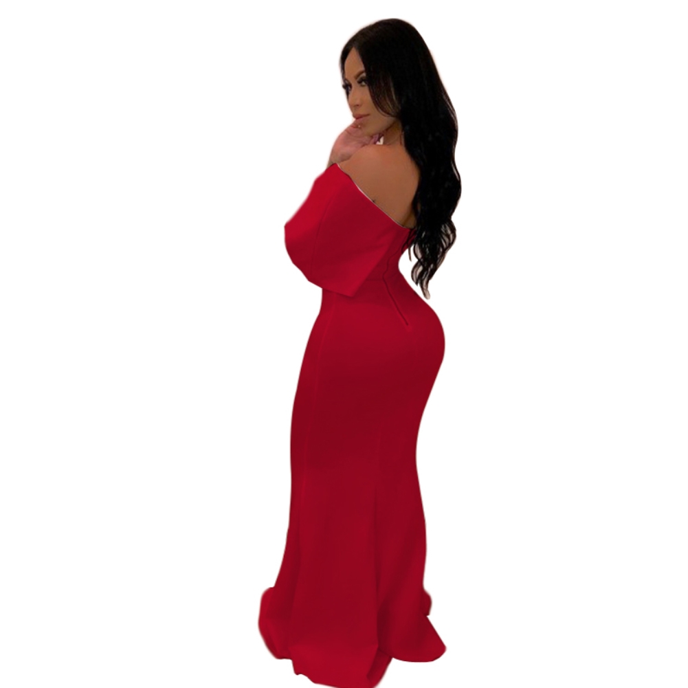 Sexy Sweetheart Plain Mermaid Evening Dress