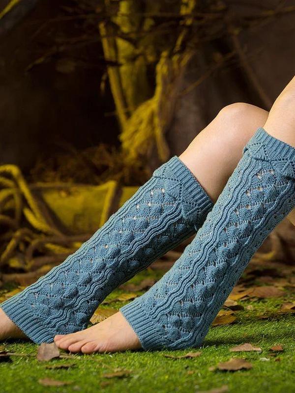 Over Knee Women Hollow Socks