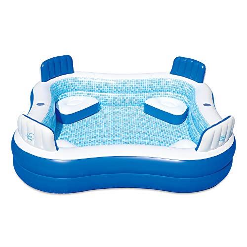 Blue Wave NT6126 88-in x 26-in Deep Premier Family w/Cover Inflatable Pool