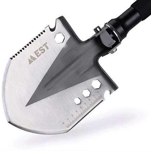 EST Gear Survival Shovel | The Ultimate Survival Tool | Military Gear Folding Shovel