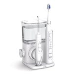 Sonic Electric Toothbrush with Water Flosser, White