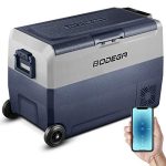 Portable Freezer, Car Fridge Dual Zone APP Control, 53 Quart(50L)