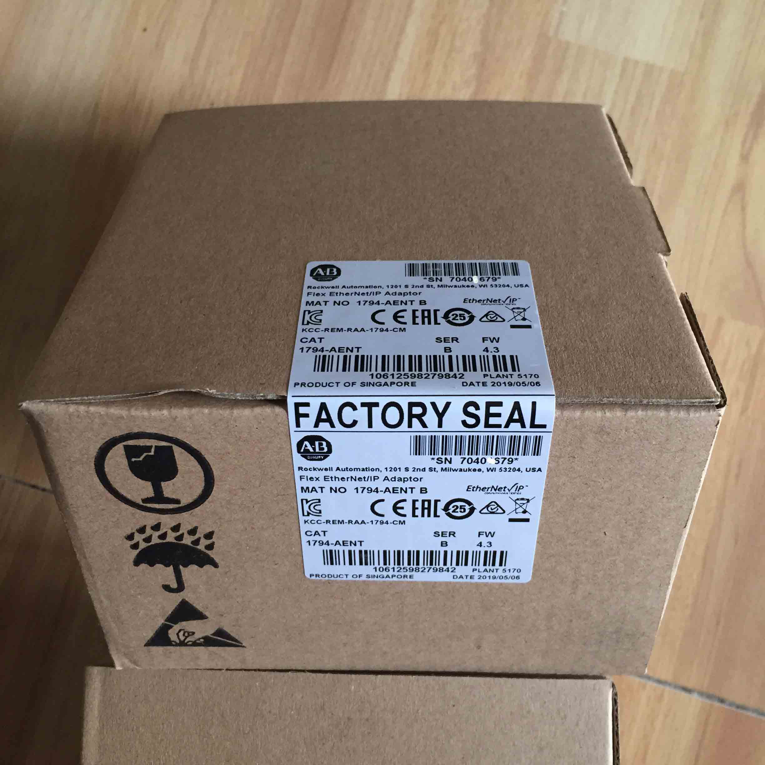 1794-AENT Allen Bradley Original Brandy New Factory Sealed