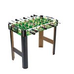 Football Table, Football Soccer Game Toy Set w/ Wooden Frame for Kids, Family&Party