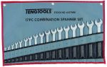 Teng Tools �C 17 Piece Metric Combination Spanner Set 6-22mm �C TEN-O-6517MM
