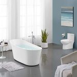 SM-FB573 Sublime 67��� Oval Bathtub