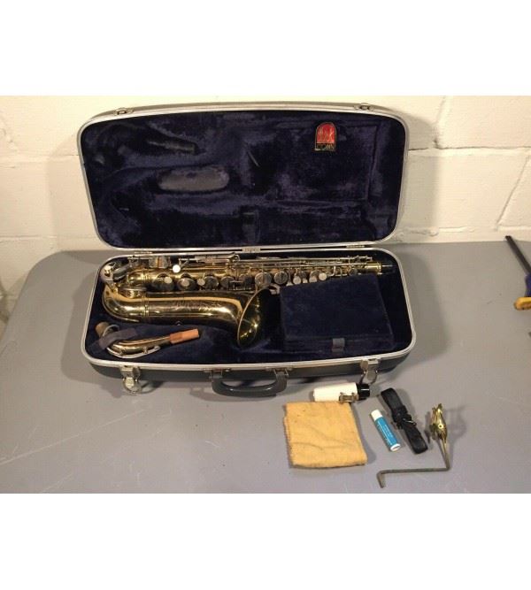 1968 Conn Director Alto Saxophone w/ Case & Extras. ��Shooting Stars.��