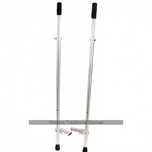 Qu-ax Adjustable Aluminium Stilts (Height Adjusts Up to 160cm)