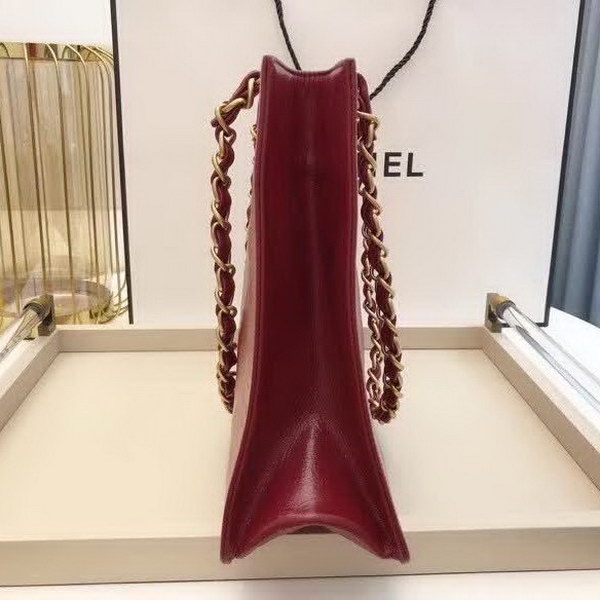 【原版皮】香奈儿/Chanel 大Logo全皮购物包，实用型设计理念，进口小牛皮，大容量，日常上班A4文件妥妥的，大小正好款式也不挑服装 ，休闲，裙装都可轻松驾驭，款号： AS1943