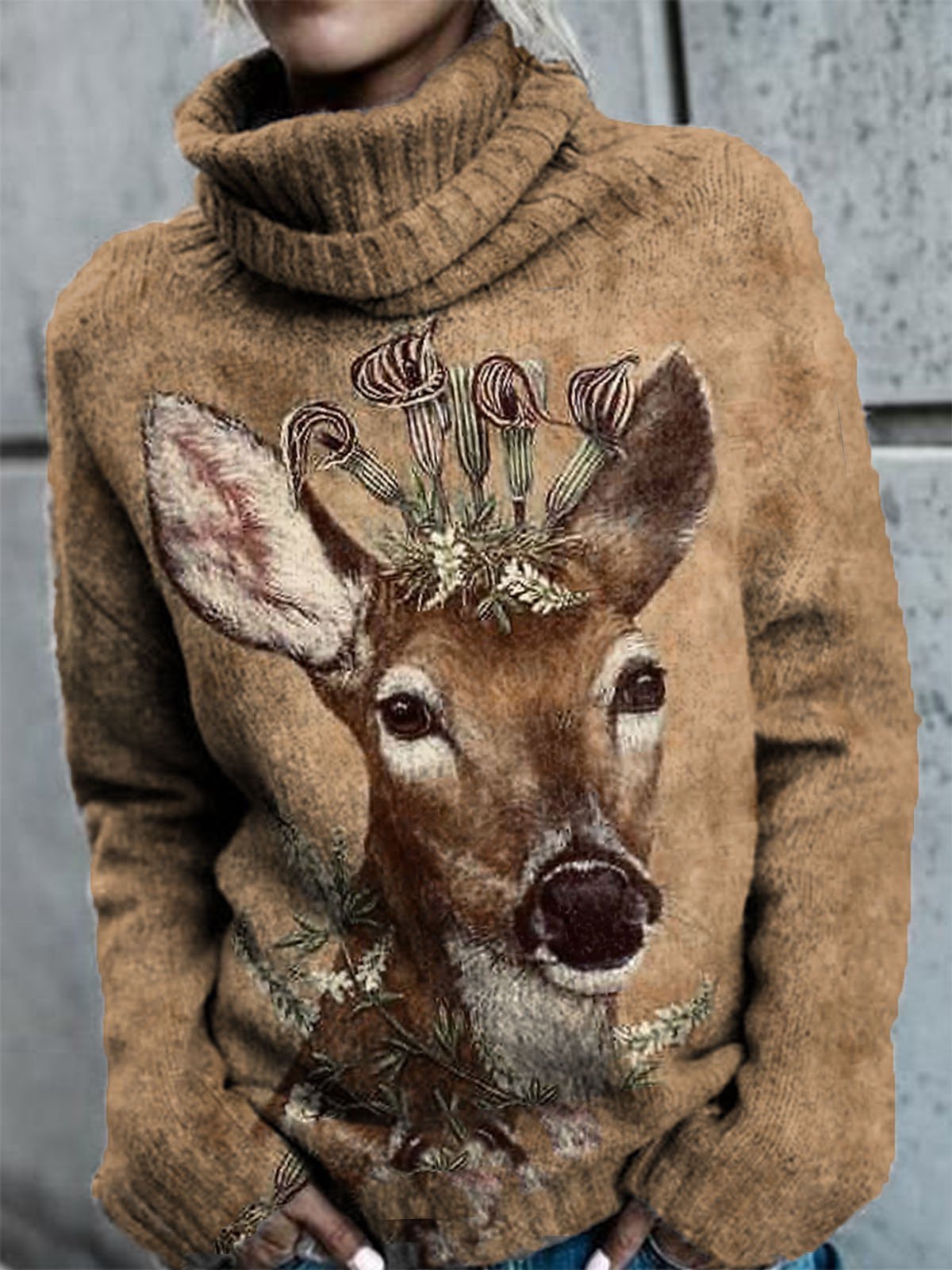 Casual Floral Long Sleeve Shirts & Tops