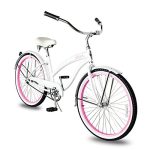 1 Speed, Coaster Brake, Hybrid Bike for Adults, Complete Cruiser Bikes