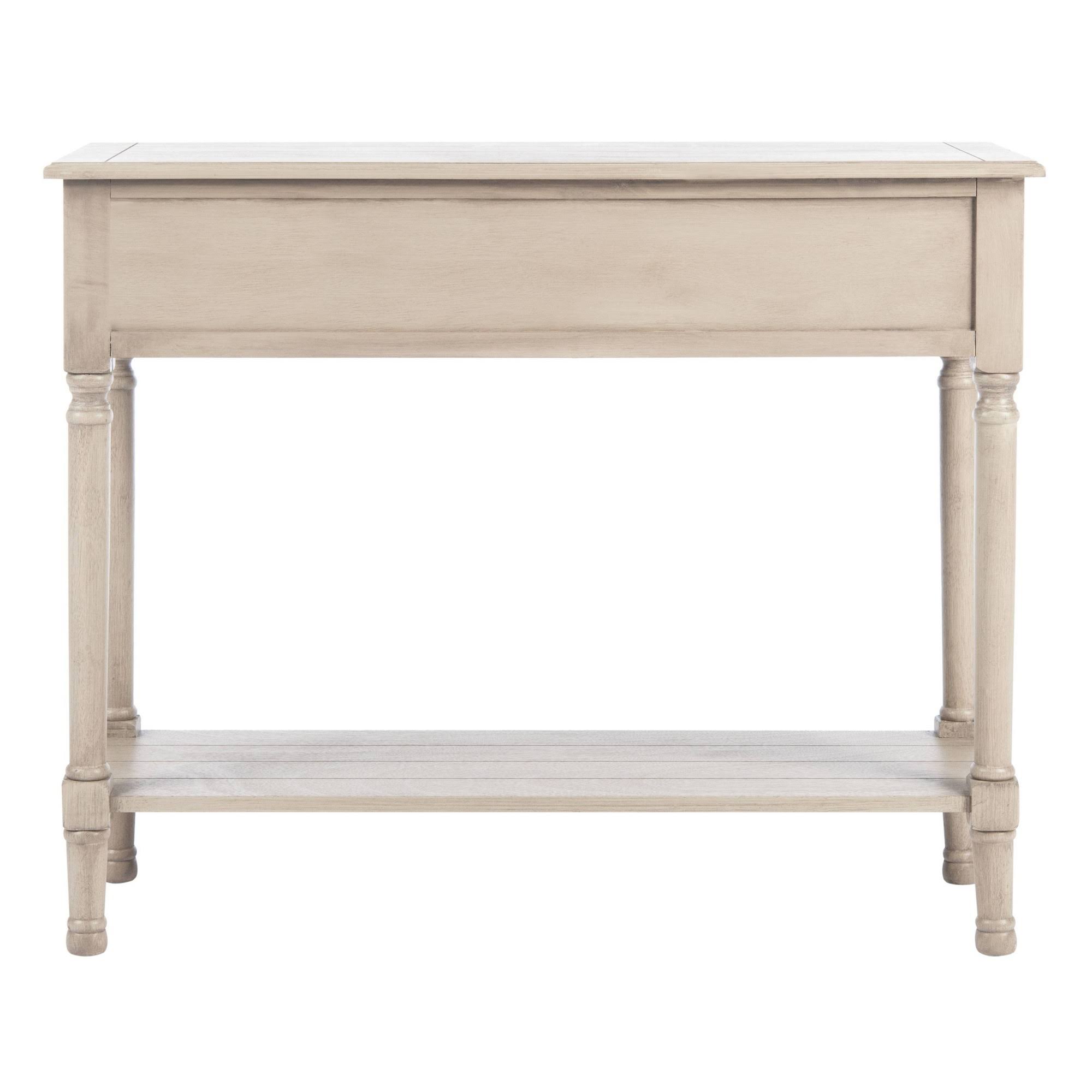 Safavieh Primrose 2 Drawer Console Table-Greige