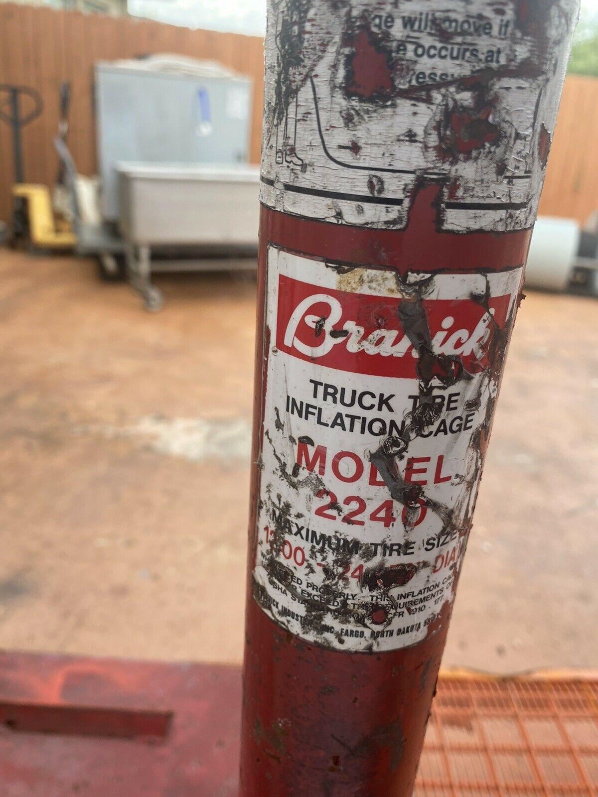 (2) Branick 4 Bar Model 2040+ 2240 Universal Tire Inflation Cages