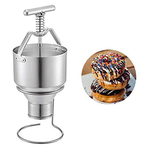 6 Adjustable Thicknesses Mini Donut Maker, Home Commercial Use