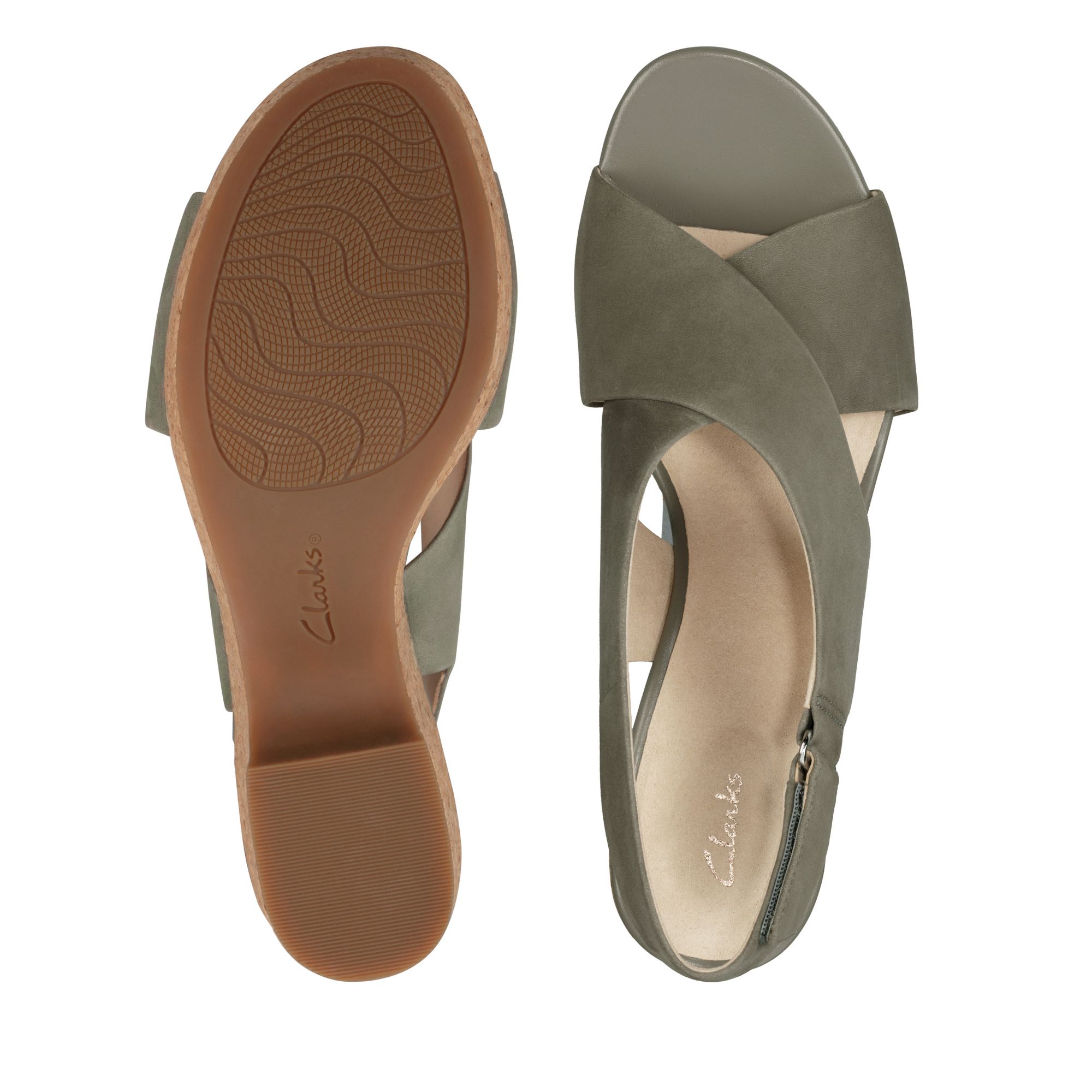 Women Sandals Maritsa Lara Sage Nubuck