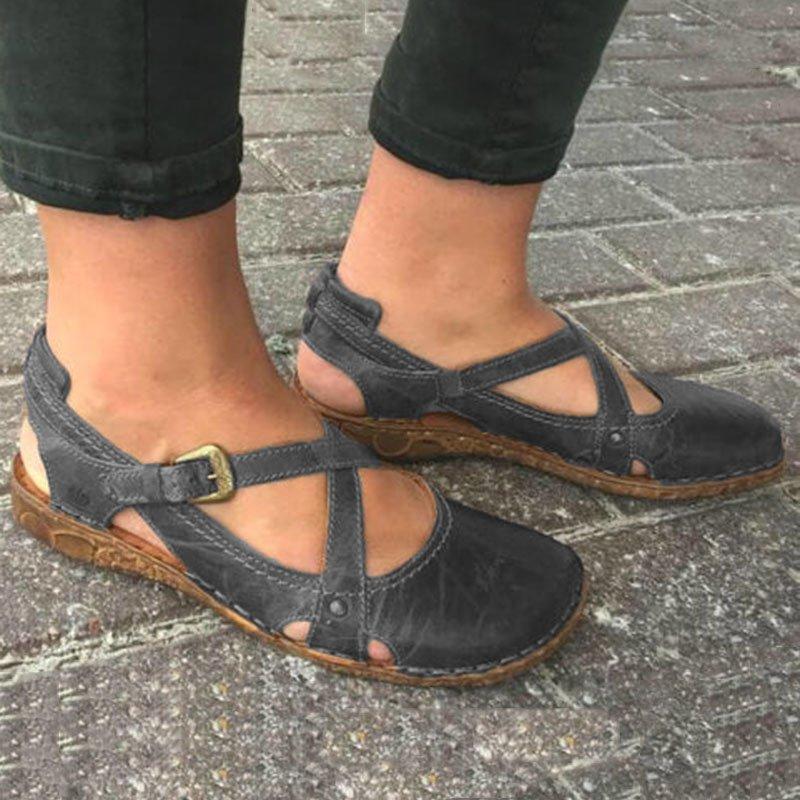 Round Toe Soft Sole Casual Shoes