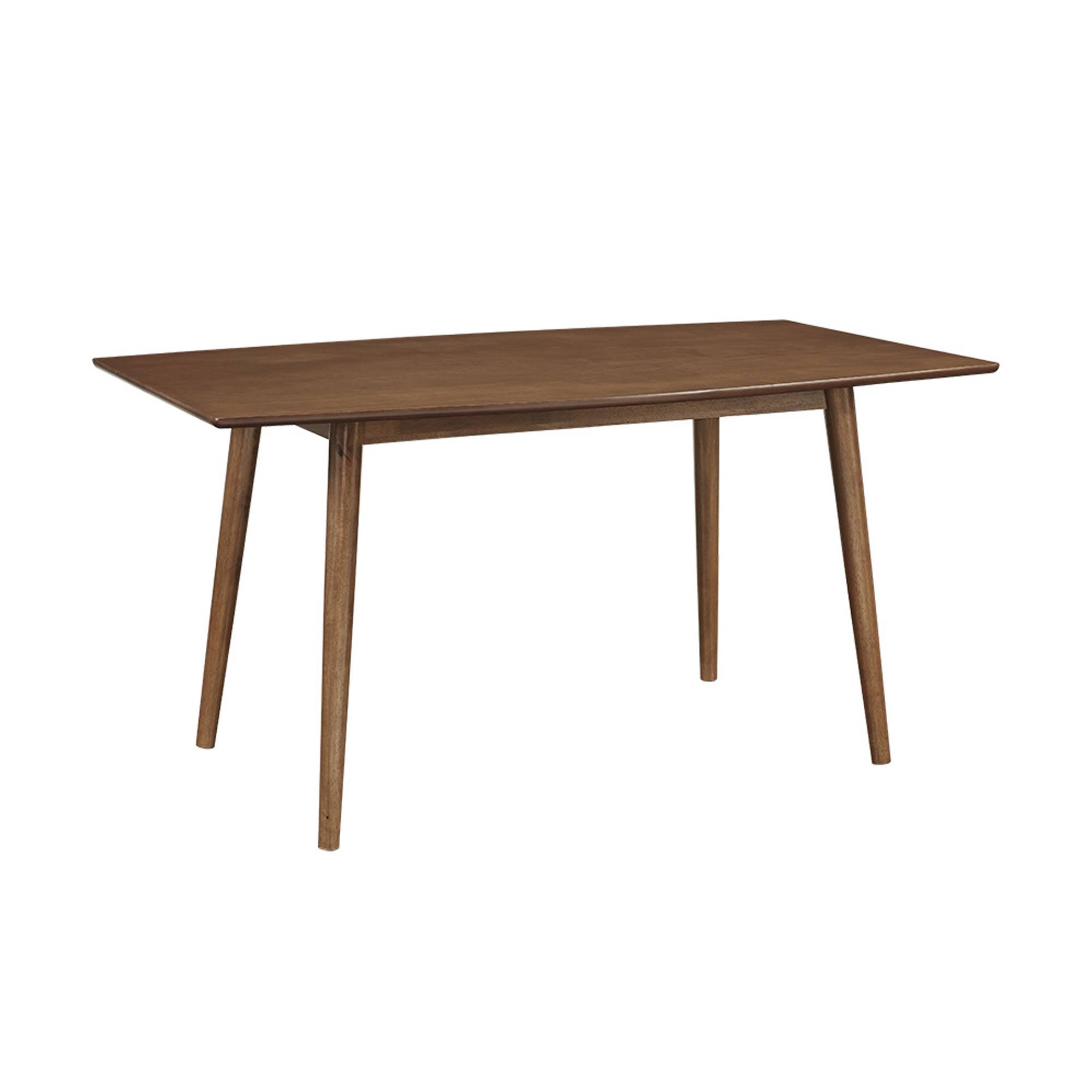 Ergode 60x22 Wood Mid-Century Kitchen Dining Table - Brown