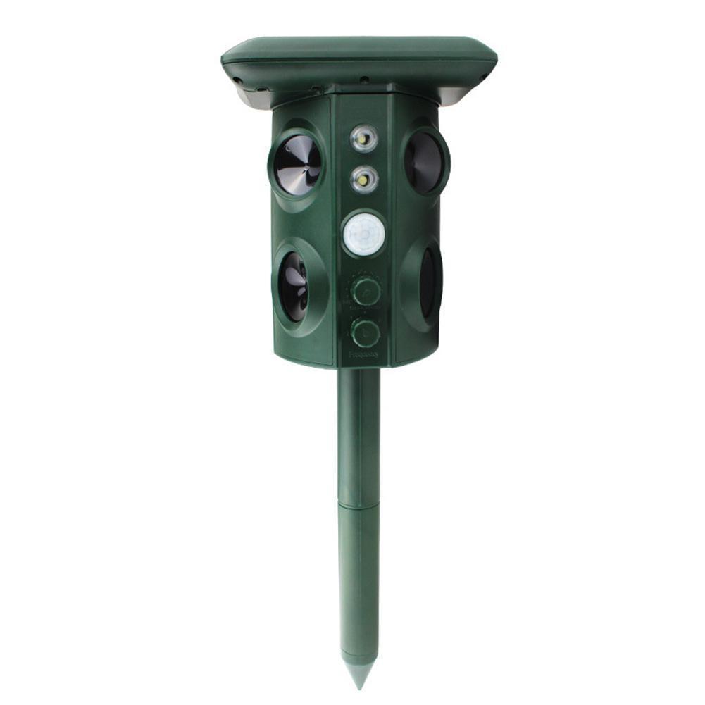 Solar Ultrasonic Vibration Wild Animal Drive  Repellers