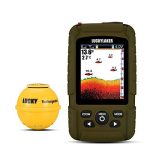 LUCKY Portable Sonar Fish Finder Boat Depth Fishing Fish Finders Waterproof Handheld