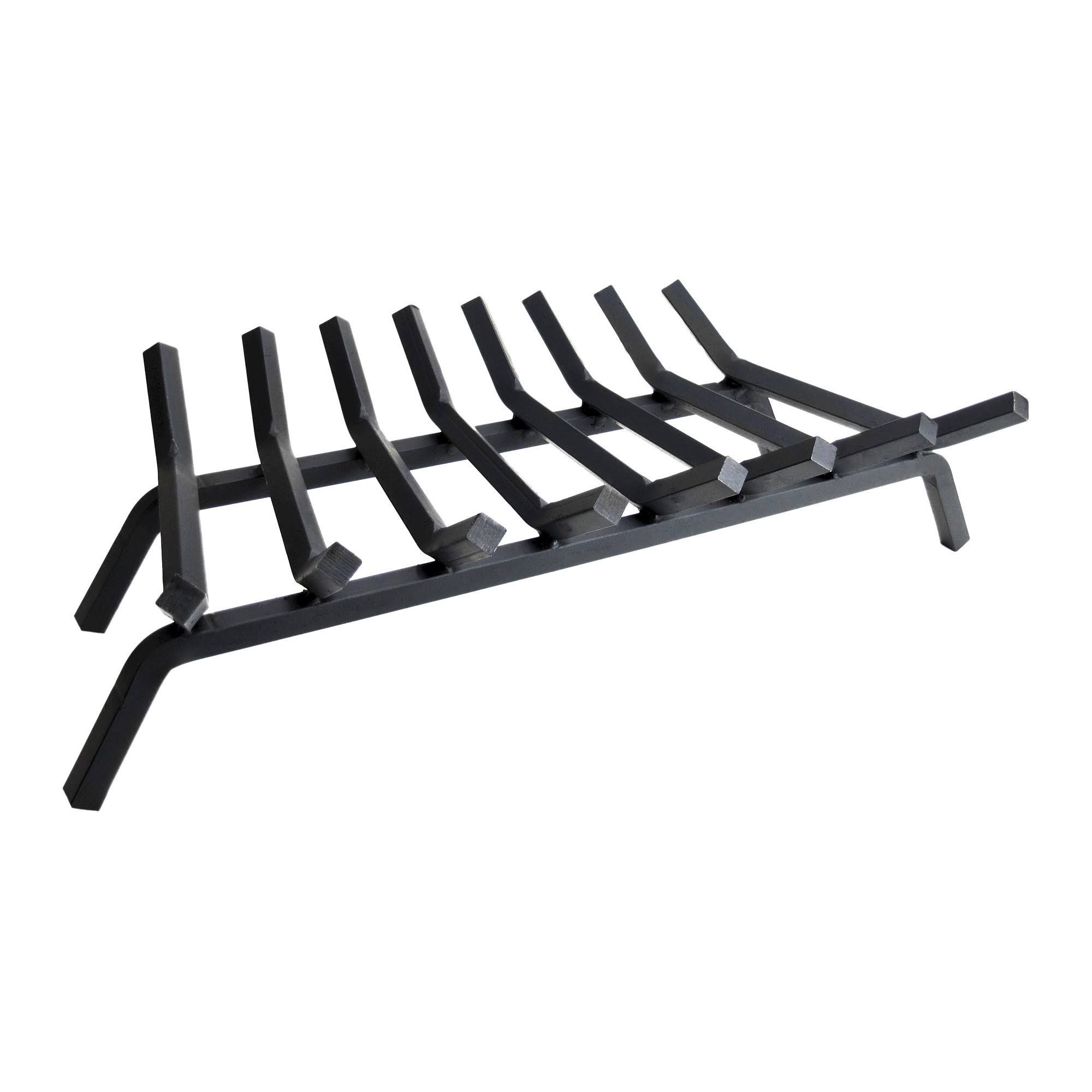 Pleasant Hearth BG7-338M 3/4 inch Steel Grate - 33 inch - 8 Bar, Black