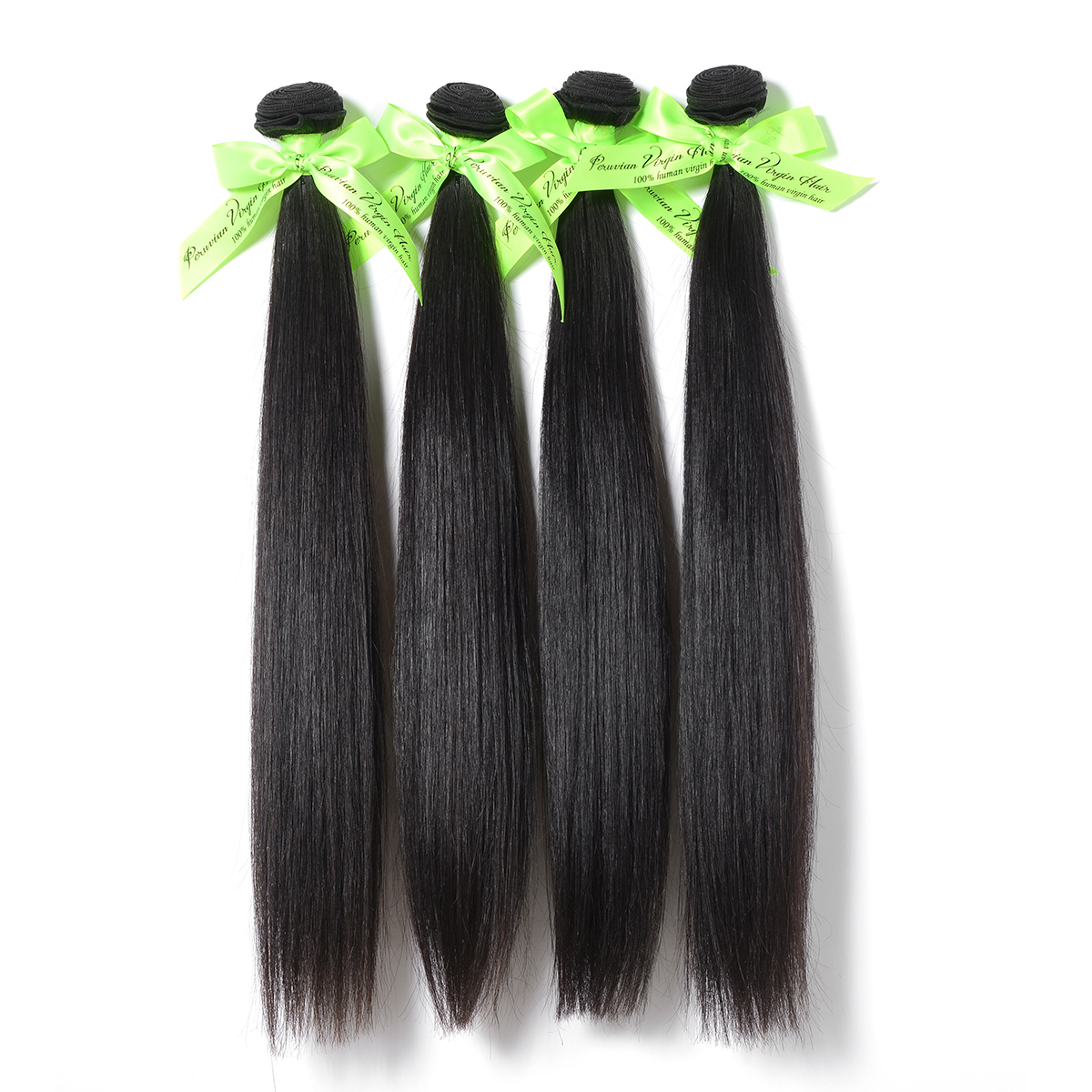 8A Unprocessed Mocha Hair Products 1pcs/lot Virgin Peruvian Hair Straight Hair 10-28 Natural Color C