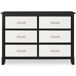 Dream On Me Universal Kids Double Bedroom Dresser w/ Six Drawers