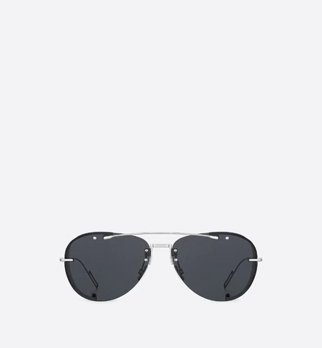 DiorChroma1 Gray Pilot Sunglasses