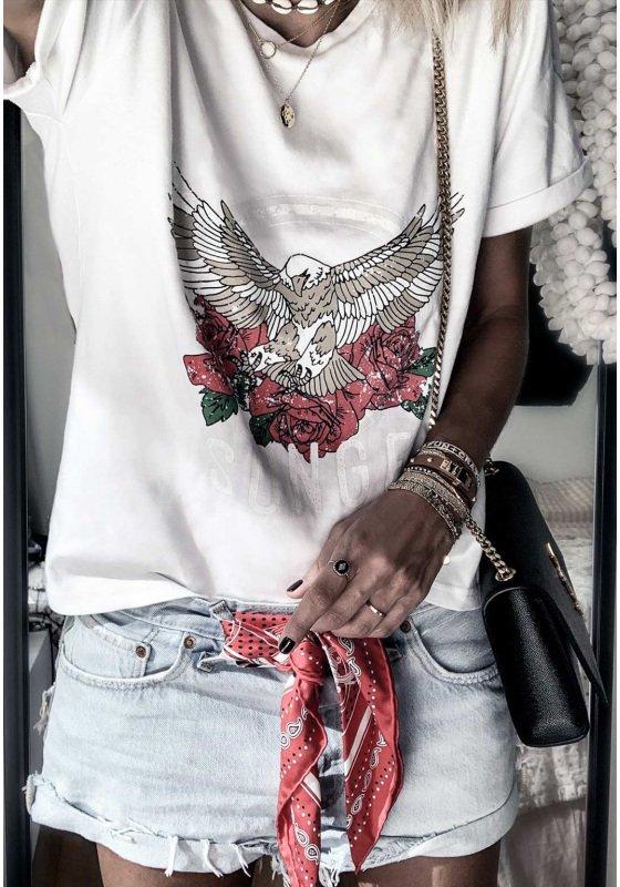 Floral-Print Casual Shirts & Tops