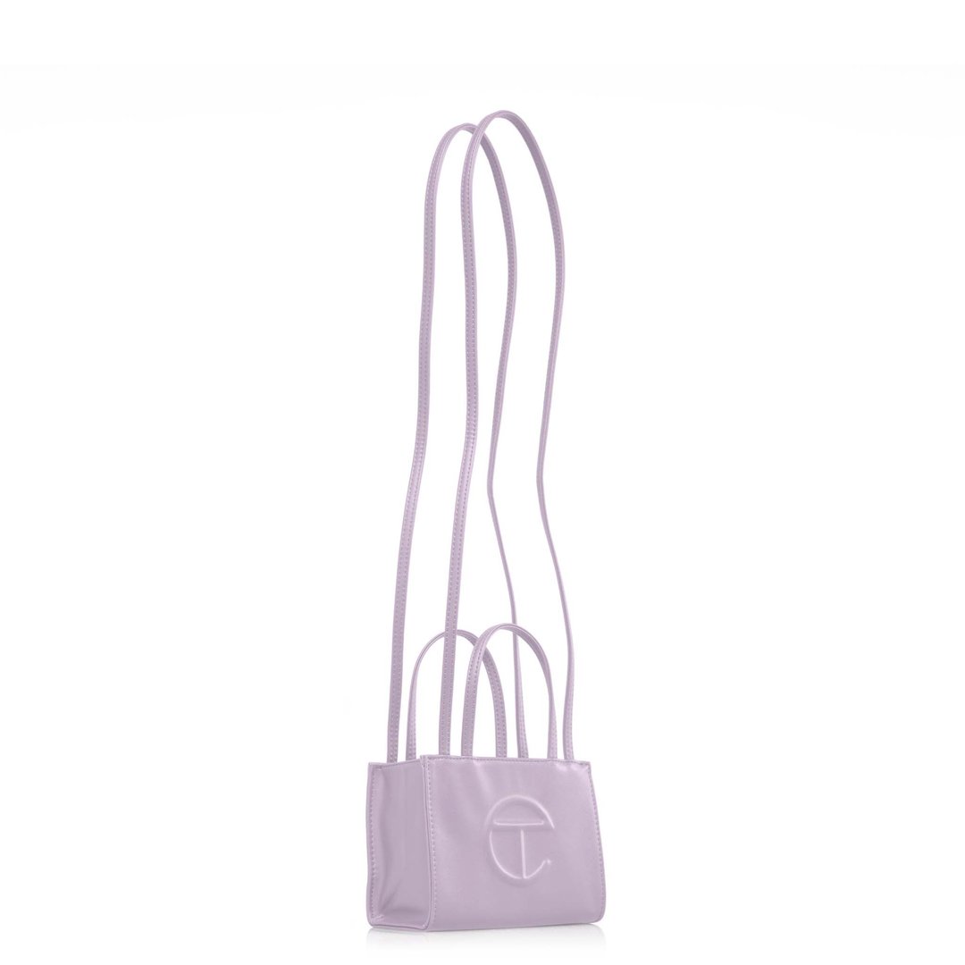 Small Lavender Shopping Bag