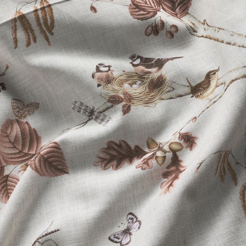 LUNA Pastoral Print Fabric Swatch Polyester Cotton, Refundable For Order Amount Over $399