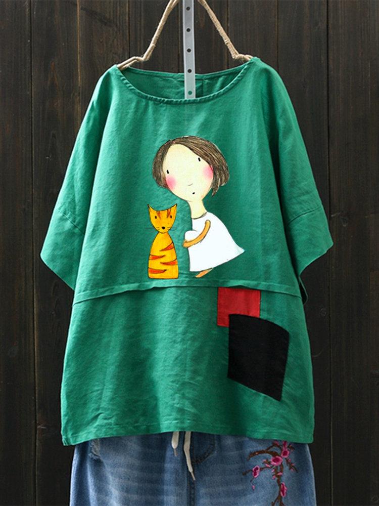 Linen Printed/dyed Shirts & Tops