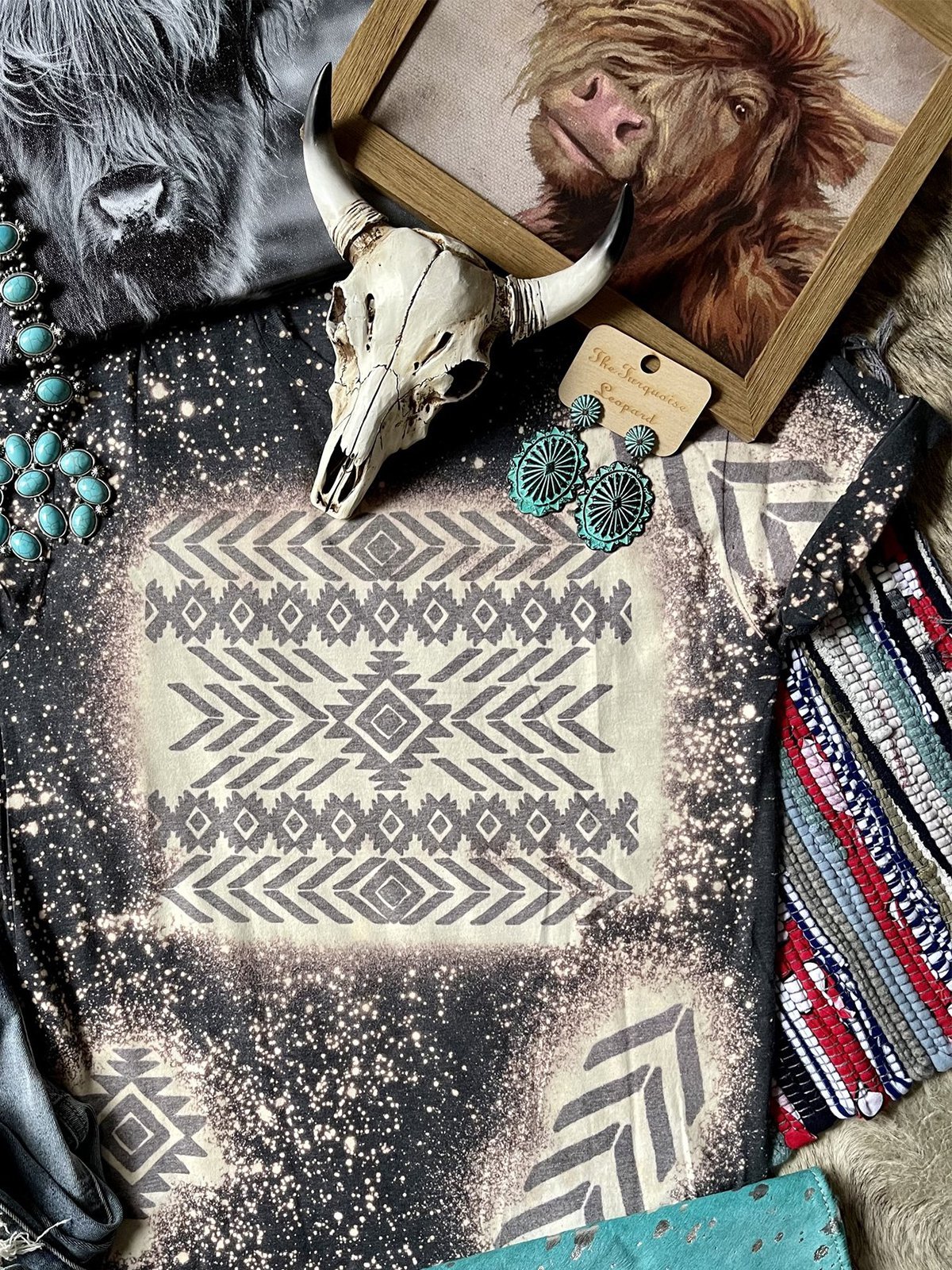 Printed Shift Short Sleeve Casual Shirts & Tops