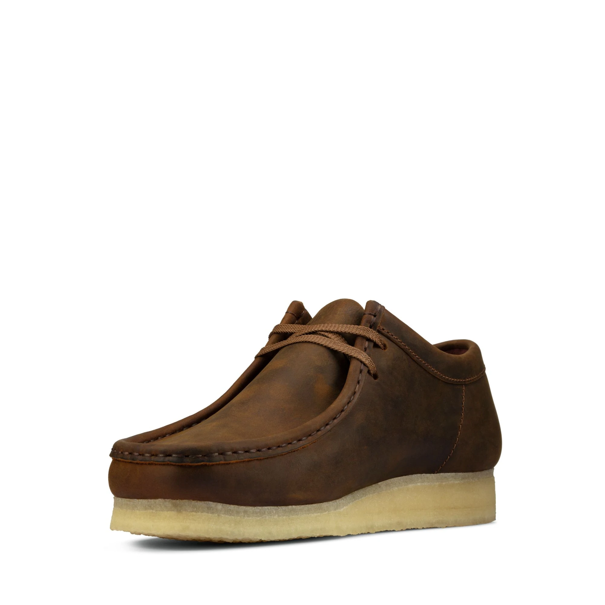 Men wallabee-beeswax