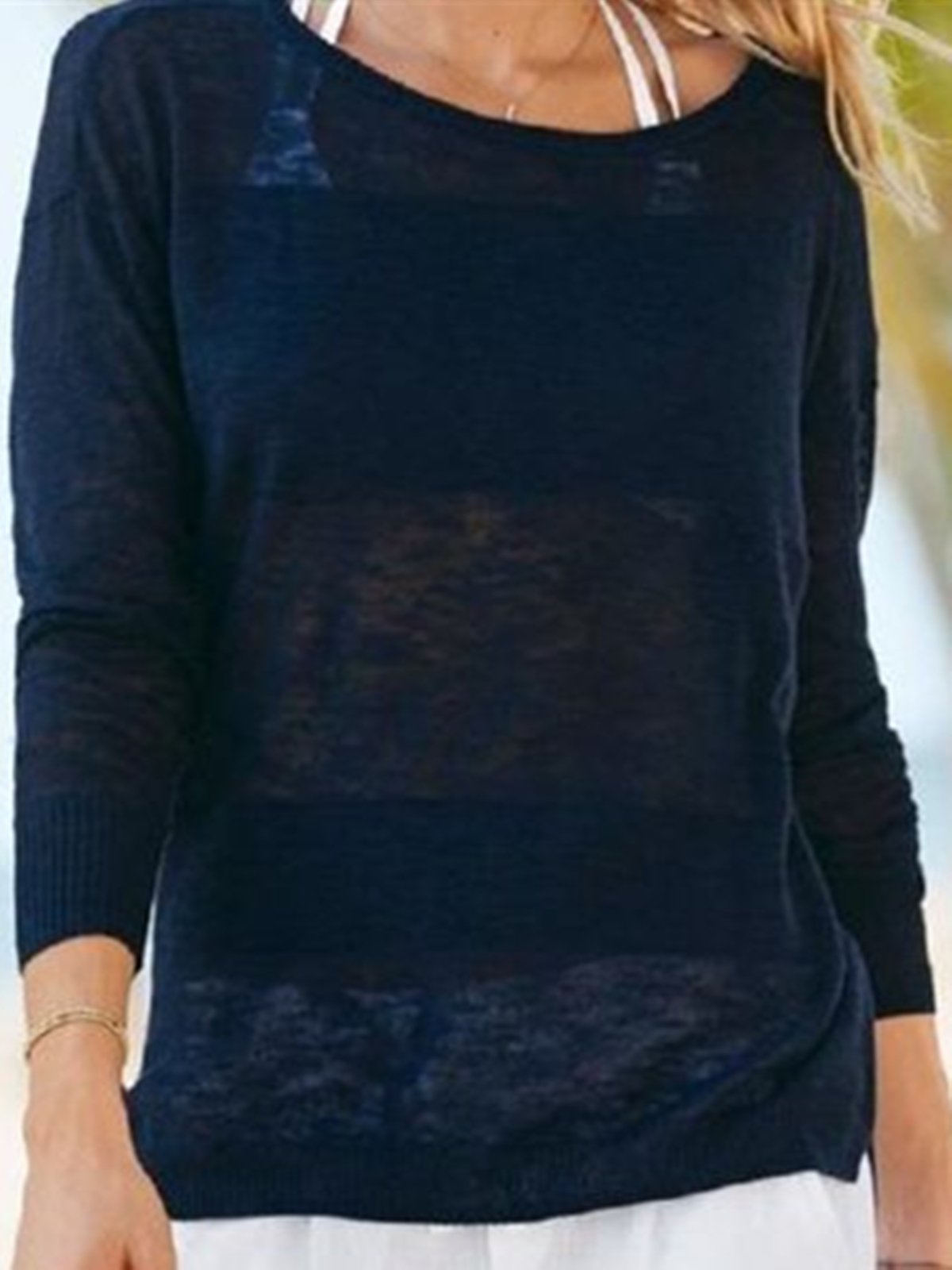 Royal Blue Casual Shift Shirts & Tops