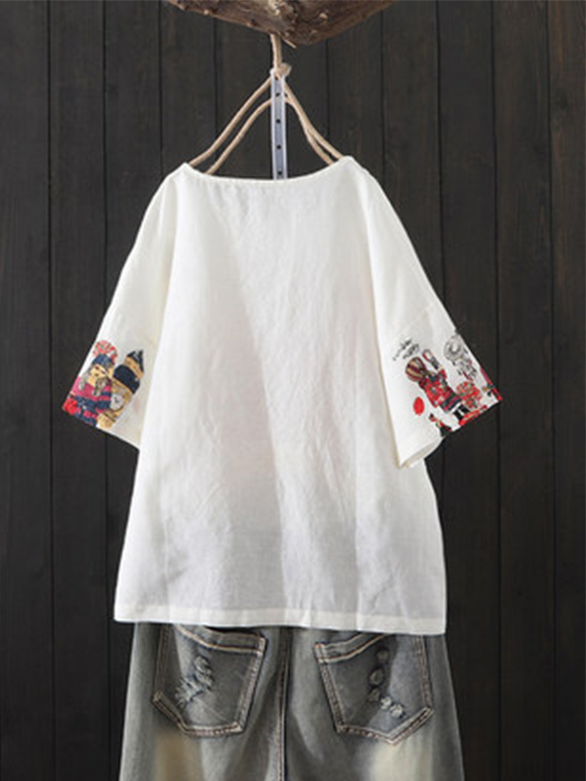 Women Casual Loose Tops Tunic Blouse Shirt