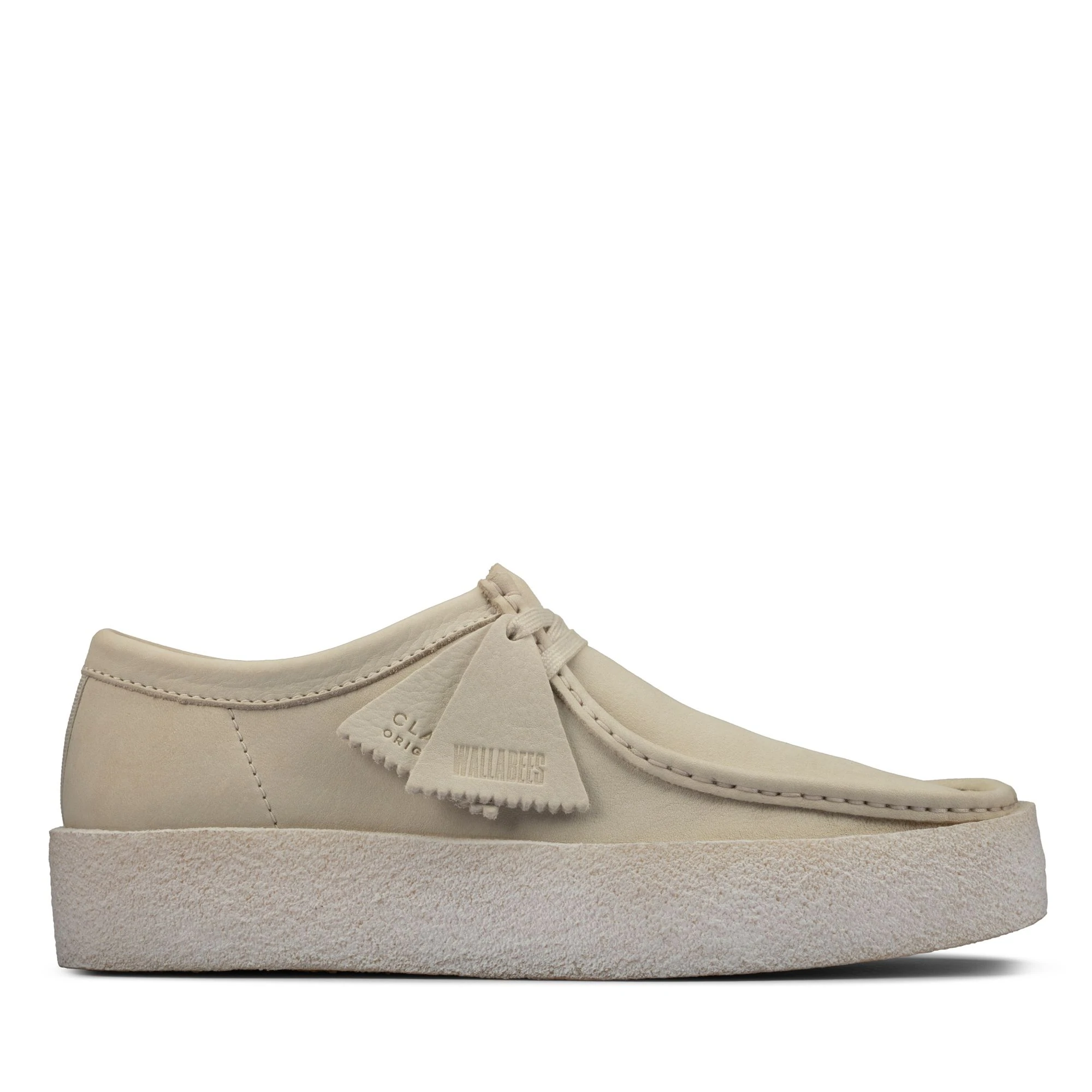 Men wallabee-cup-white-nubuck
