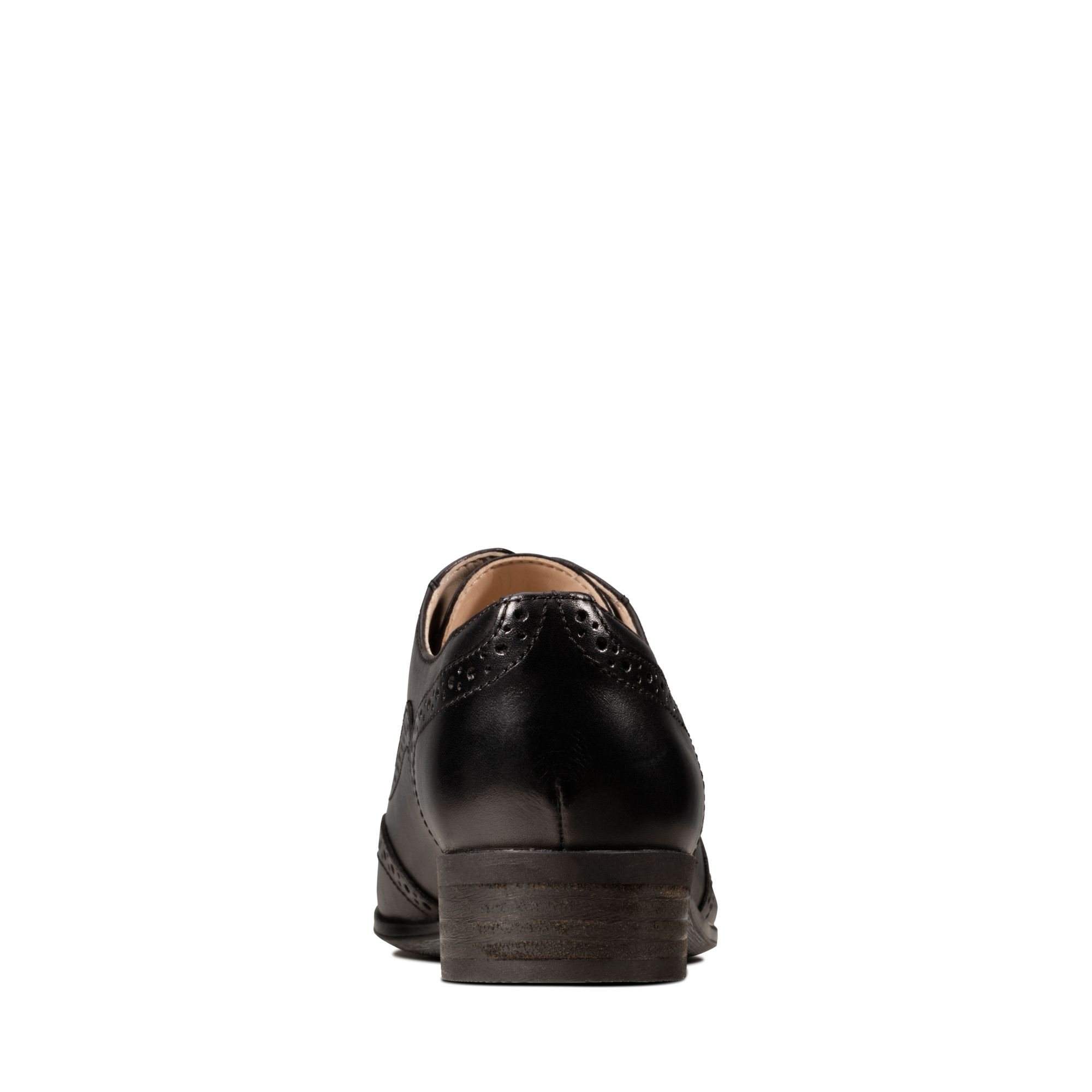 Women  Hamble Oak Black Leather