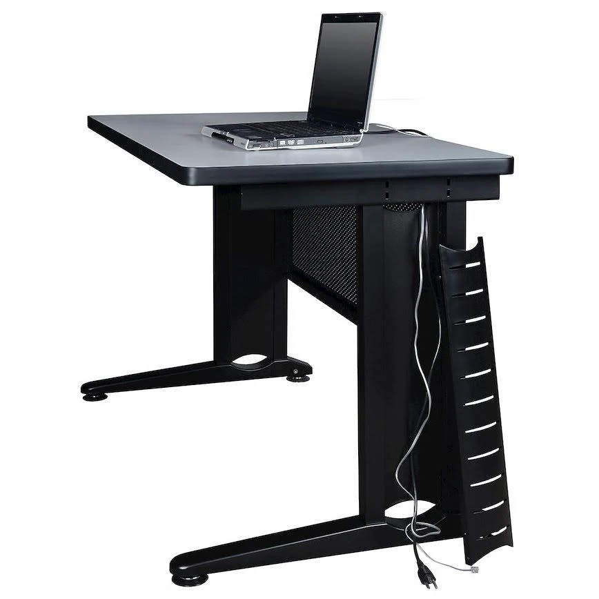 Regency MFTT8424MH 84 x 24 in. Fusion Training Table Mahogany