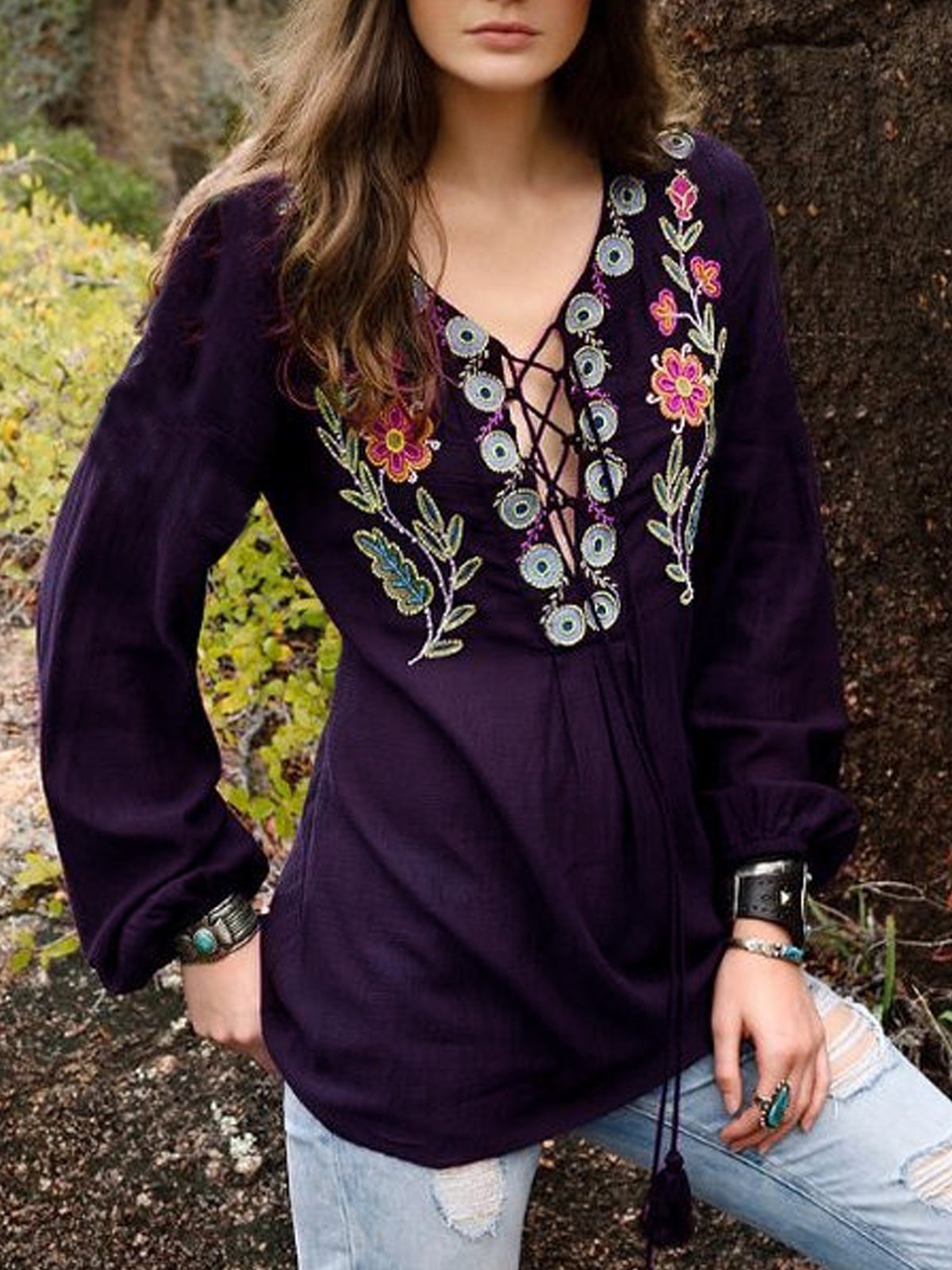 Vintage Long Sleeve Shirts & Tops