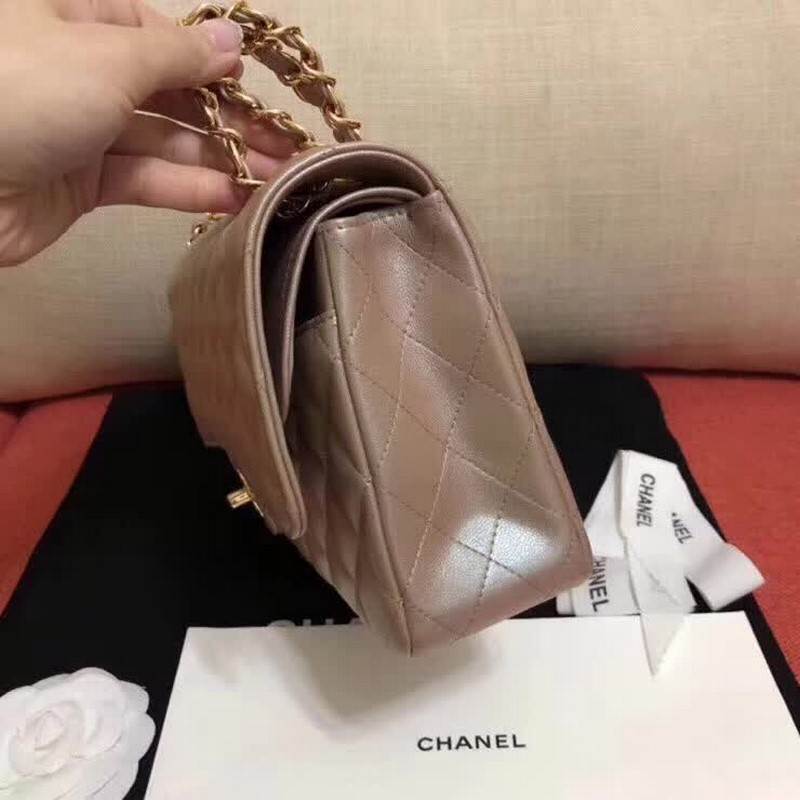 high quality handbag 119011 caviar genuine leather flap bag 1112