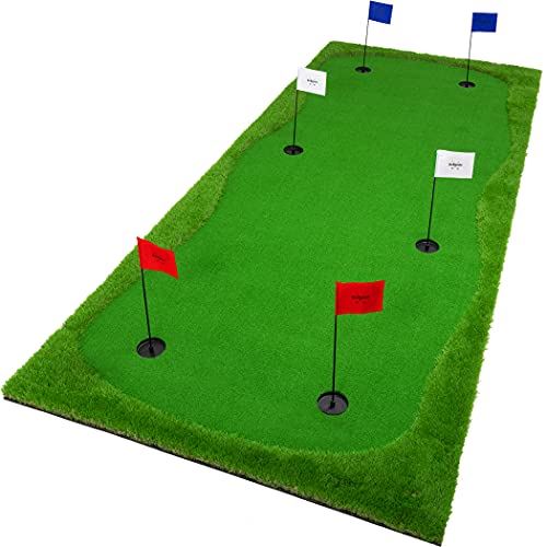 GoSports 12��x5�� Golf Putting Green for Indoor & Outdoor Putting Practice