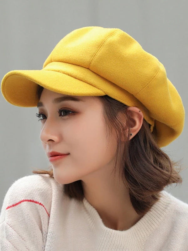 Pure Color Simple Beret