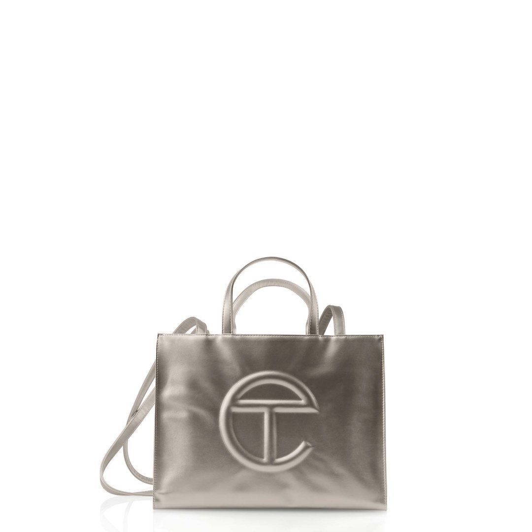 Medium Bronze Shopping Bag