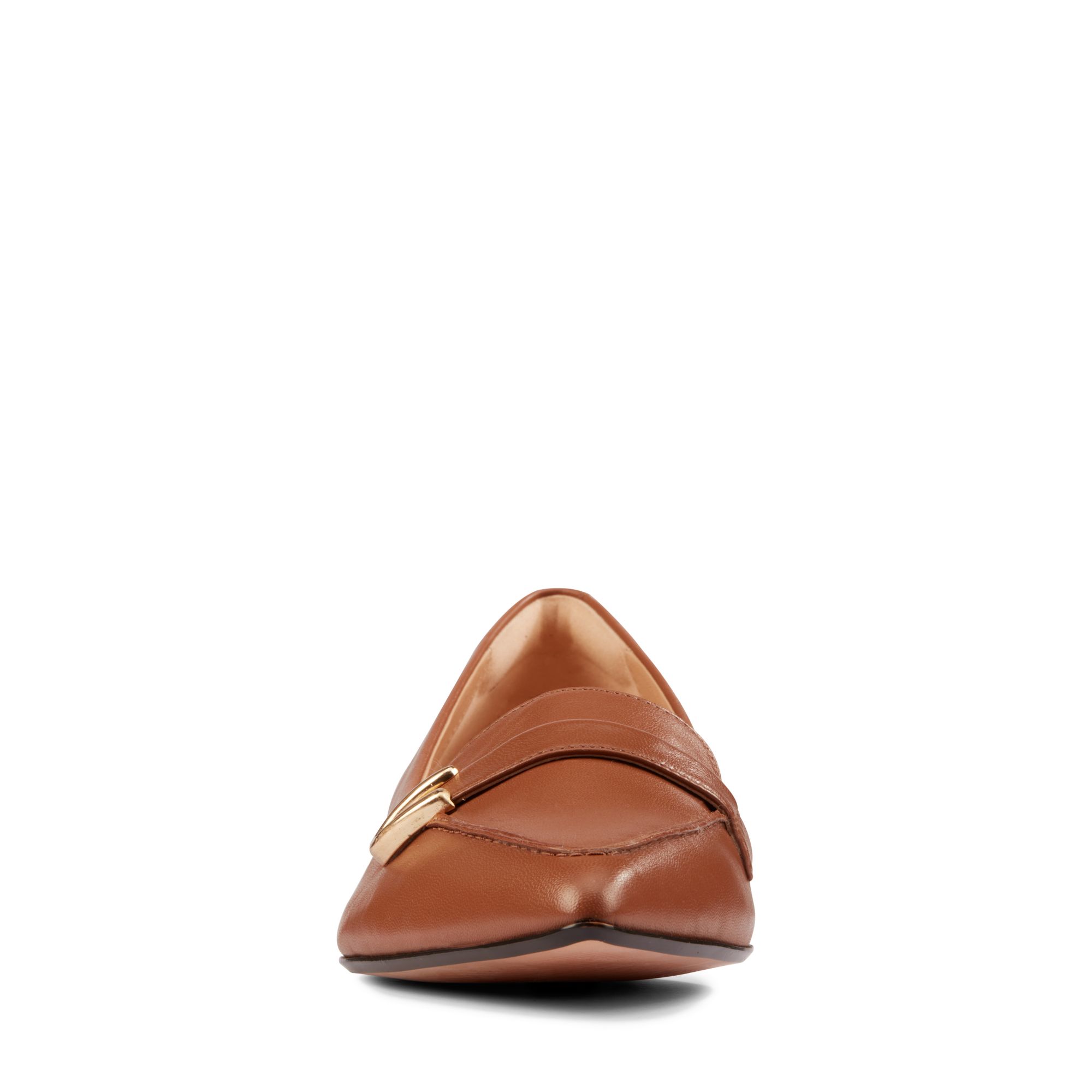 Women Laina 15 Buckle Dark Tan Lea