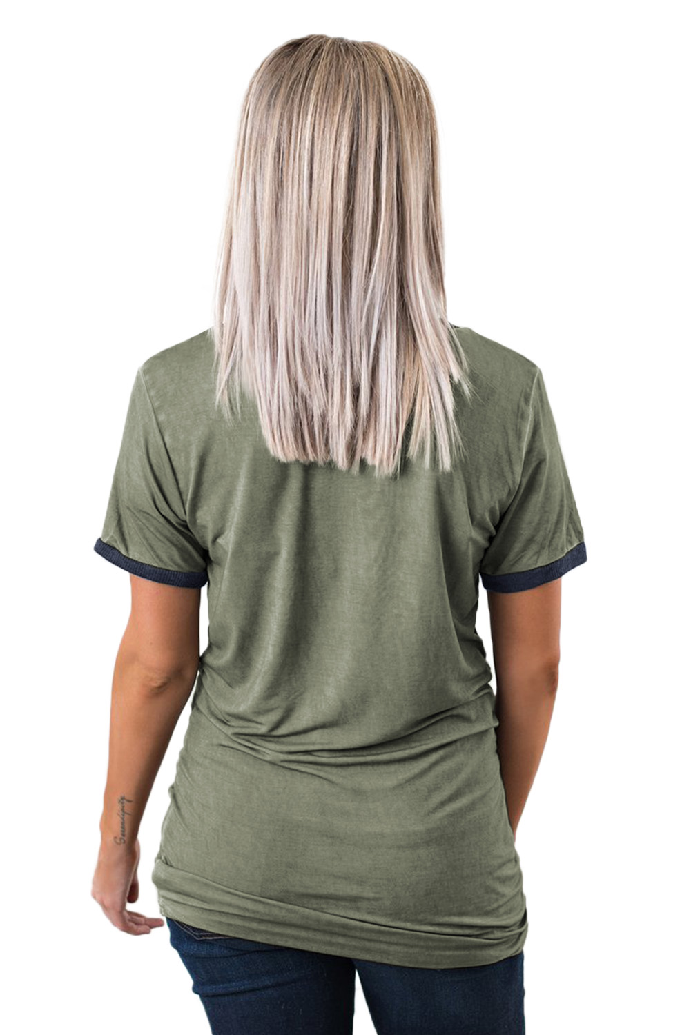 Green Pol Me Closer Top