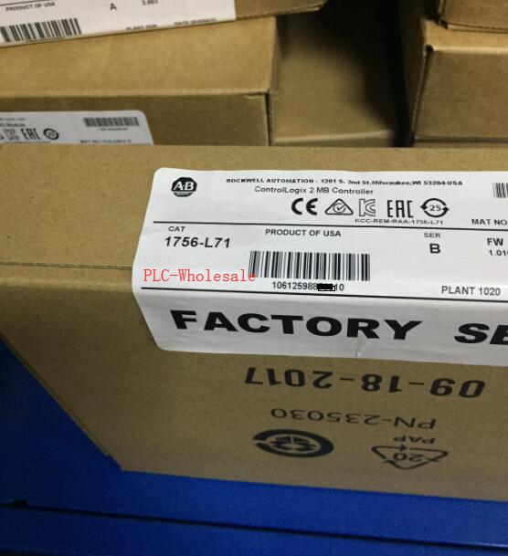1756-L71S Allen Bradley Original Brandy New Factory Sealed
