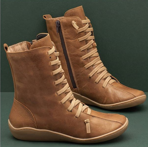 Women Vintage Style Soft Sole Boot Shoes