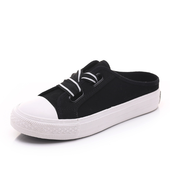 White Flat Heel Lace-up Daily Spring/Fall Loafers